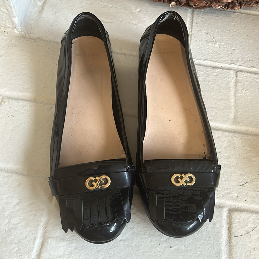 Cole Haan Patent Leather Loafers